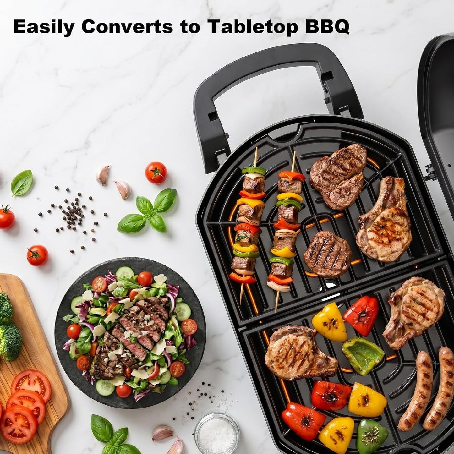 Electric Grill, Indoor/Outdoor BBQ Eletric Grill