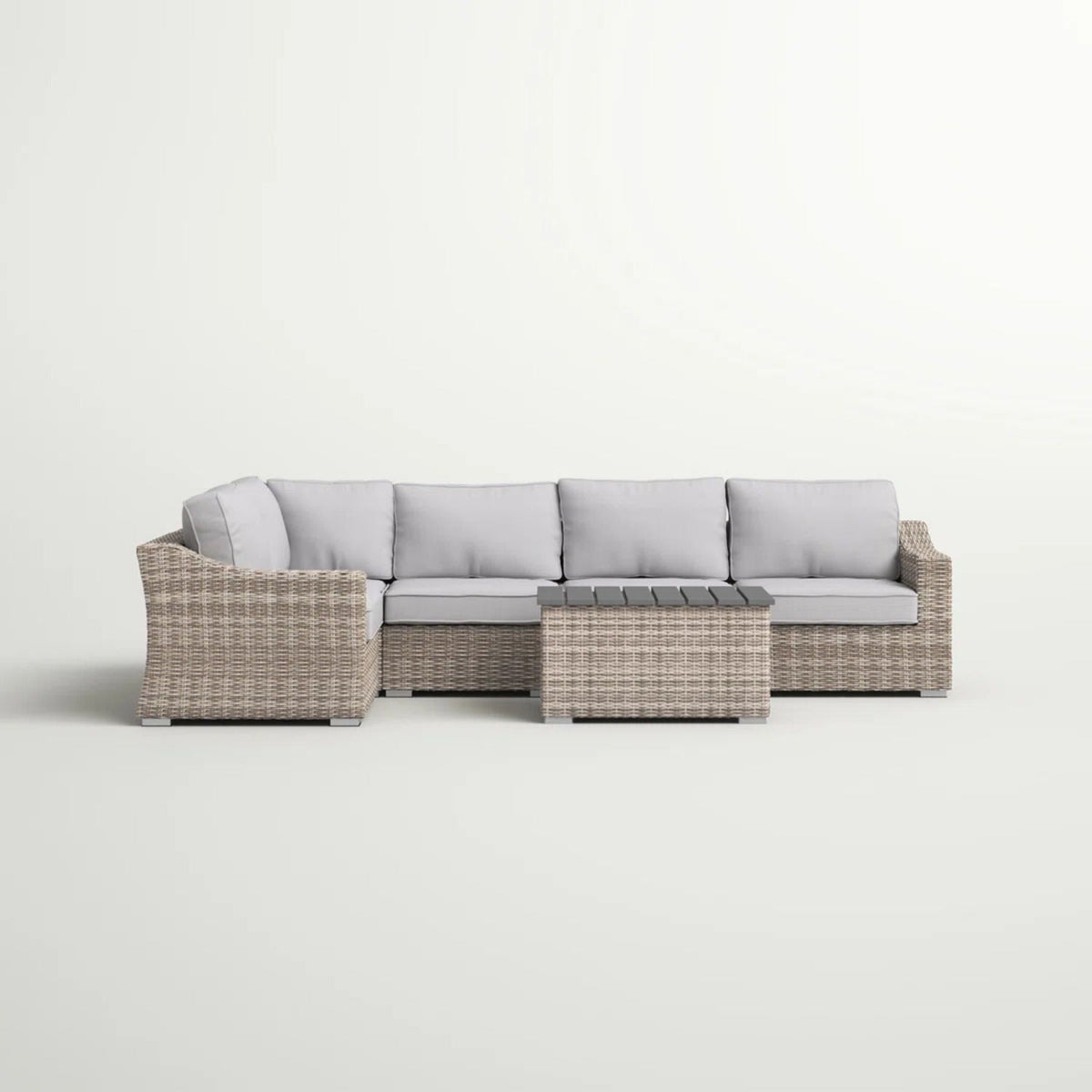 Stylish Sofa Seating Group With Cushions Perfect For Outdoor Gatherings