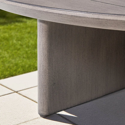 Outdoor Parlor 6-Piece Swivel Aluminum Patio Conversation Set with Ottoman