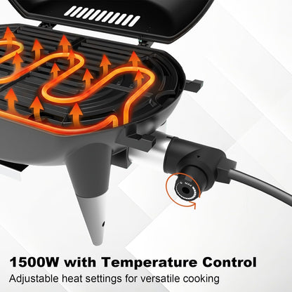 Electric Grill, Indoor/Outdoor BBQ Eletric Grill